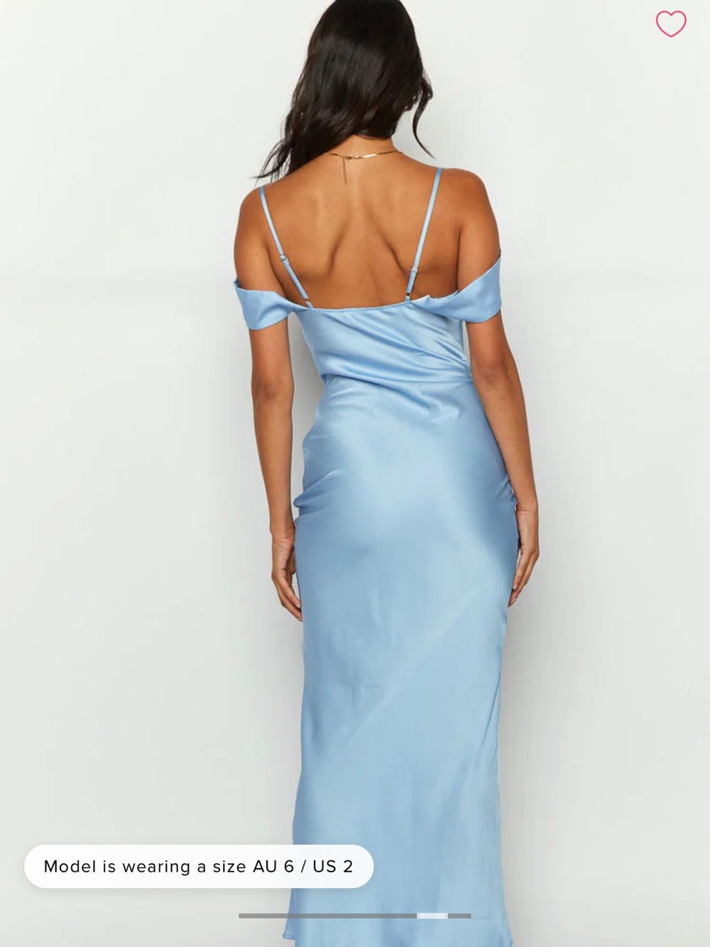 Beginning Boutique Darby Light Blue Maxi Formal Dress - Picture 5 of 7